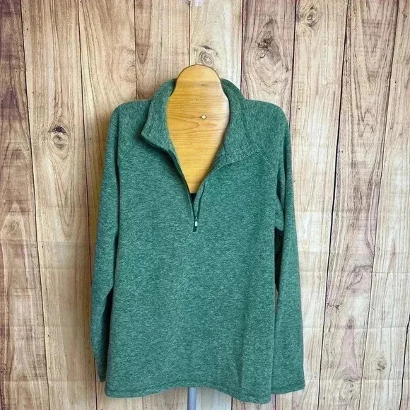 *Eddie Bauer 2XL Half Zip Fleece Pullover - Picture 1 of 4
